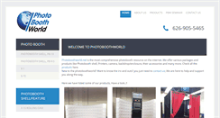 Desktop Screenshot of photoboothworld.net